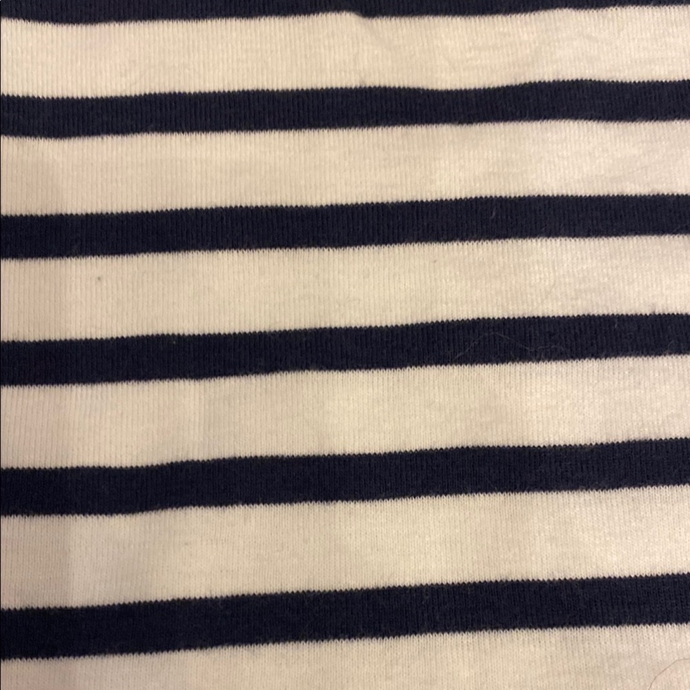J Crew XXL navy/white women’s top - Picture 4 of 9